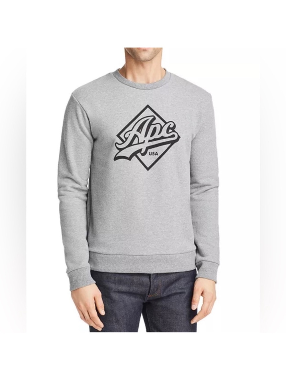 APC mens crew neck sweatshirt M